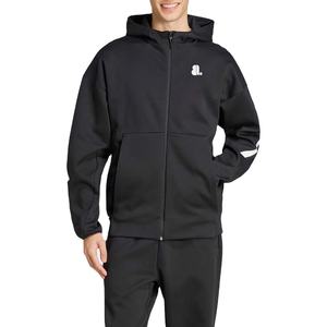 ชุดออกกำลังกายและวิ่งจ๊อกกิ้งสำหรับผู้ชายชุดวอร์มสองชิ้นแบบเชือกผูก100% ผ้าฝ้ายรุ่นน้ำหนักเป็นมิตรต่อสิ่งแวดล้อมใหม่ฤดูใบไม้ร่วง - Product Image 1