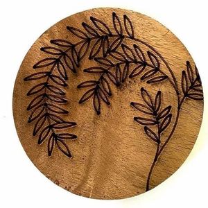 Newell Wholesale's Modern Wooden Vajilla Plato de servicio de madera maciza para fiesta de alimentos Seguro y venta caliente a un precio - Product Image 2