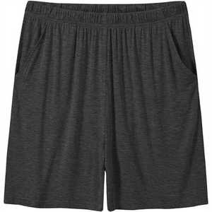 Conjuntos de verano para hombre, camiseta de algodón y pantalones cortos, conjunto informal de 2 piezas, conjunto de pijama con cuello en V para hombre - Product Image 3