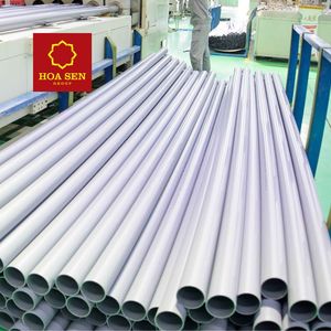 Tuyaux de conduite électrique en PVC écologiques 1/2 pouce 3/4 pouce SDR 11 110 mm 300 mm Fabriqués au Vietnam - Product Image 1
