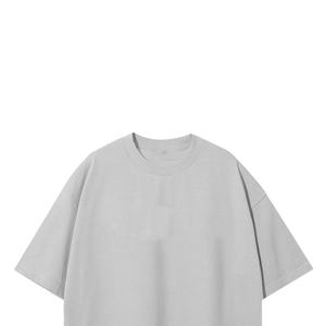 Camiseta de Hombre de Algodón 100% Tejida con Hombros Caídos, Oversize, con Logo Personalizado, Antiarrugas, Manga Corta, Alta Calidad, Descuento - Product Image 6