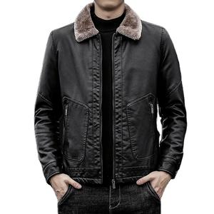 เสื้อแจ็คเก็ตหนังสั้นสำหรับผู้ชายเสื้อครอปแบบบางเสื้อโค้ทแฟชั่นฤดูใบไม้ผลิ2025แฟชั่นเสื้อเบลเซอร์แฟชั่นพรีเมี่ยม - Product Image 1