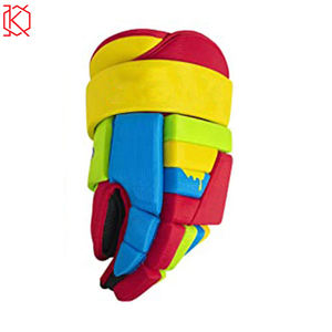 2023 mejores guantes profesionales de hockey sobre hielo personalizados de alta calidad de cuero transpirable para deportes de invierno al por mayor - Product Image 6