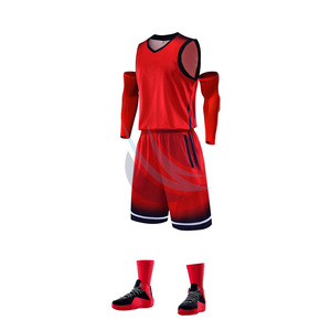 Sublimación personalizada Camisetas de baloncesto Unisex Tallas grandes Anti-UV Conjuntos de uniformes transpirables de secado rápido - Product Image 1