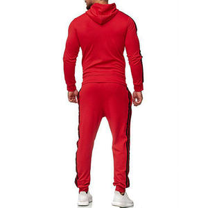 Apparel Manufacturers Custom Logo Joggers Free Hooded Unisex <b>Men</b> <b>Pullover</b> Sweatsuit SE-SS-230 Eco-Friendly Reversible - Product Image 3