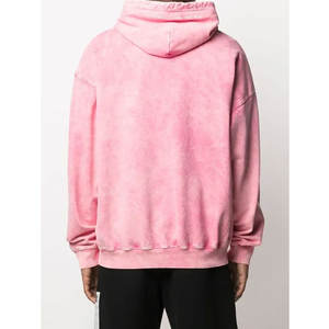 Cómoda Sudadera con capucha de gran tamaño para hombre, tejido polar de algodón de primera calidad, Jersey informal holgado, ropa de calle, Sudadera con capucha para gimnasio - Product Image 2