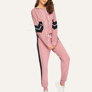 Chándal Deportivo para Mujer de Último Diseño, Fabricante de Pakistán, 100% Algodón, Color Personalizado - Product Image 4