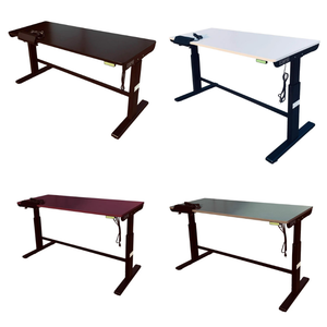 Escritorio de pie convertible de alta calidad, mesa de oficina de altura ajustable, Material duradero para oficina escolar, diseño moderno - Product Image 1