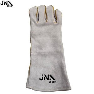 ถุงมือหนังสำหรับสุนัขป้องกันการกัดถุงมือเชื่อมป้องกันการกัด - Product Image 3