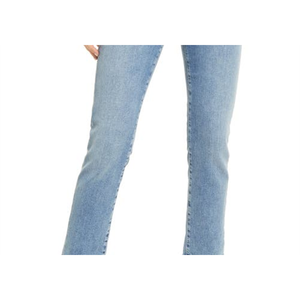 Le Garcon Ankle Slim Boyfriend Jadite Denim Pantaloni a matita con stampa floreale, design floreale semplice, traspiranti, lavabili, taglia 30, vita floreale - Product Image 3