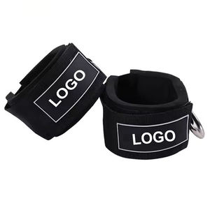 Correas de Tobillo con Logotipo Personalizado, Servicio OEM de Alta Calidad, 100% Neopreno, Ecológicas, Transpirables, Cierre Ajustable para Cable - Product Image 1