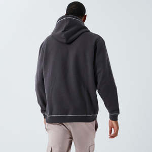 Sweats à capuche décontractés d'hiver pour hommes, couleurs personnalisées, mode coupe régulière, impression numérique solide à capuche - Product Image 4