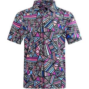 Quick Dry Performance Short <b>Sleeve</b> <b>Golf</b> T-Shirt Moisture Wicking Zipper <b>Tops</b> polo shirts, men's polo shirts - Product Image 3