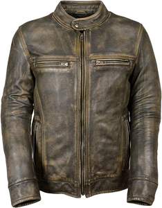 Chaqueta de cuero para invierno, cálida chaqueta de cuero genuino/chaqueta de cuero de cordero negro para hombre a la moda/chaquetas de cuero para hombre, cuero de Pakistán - Product Image 5