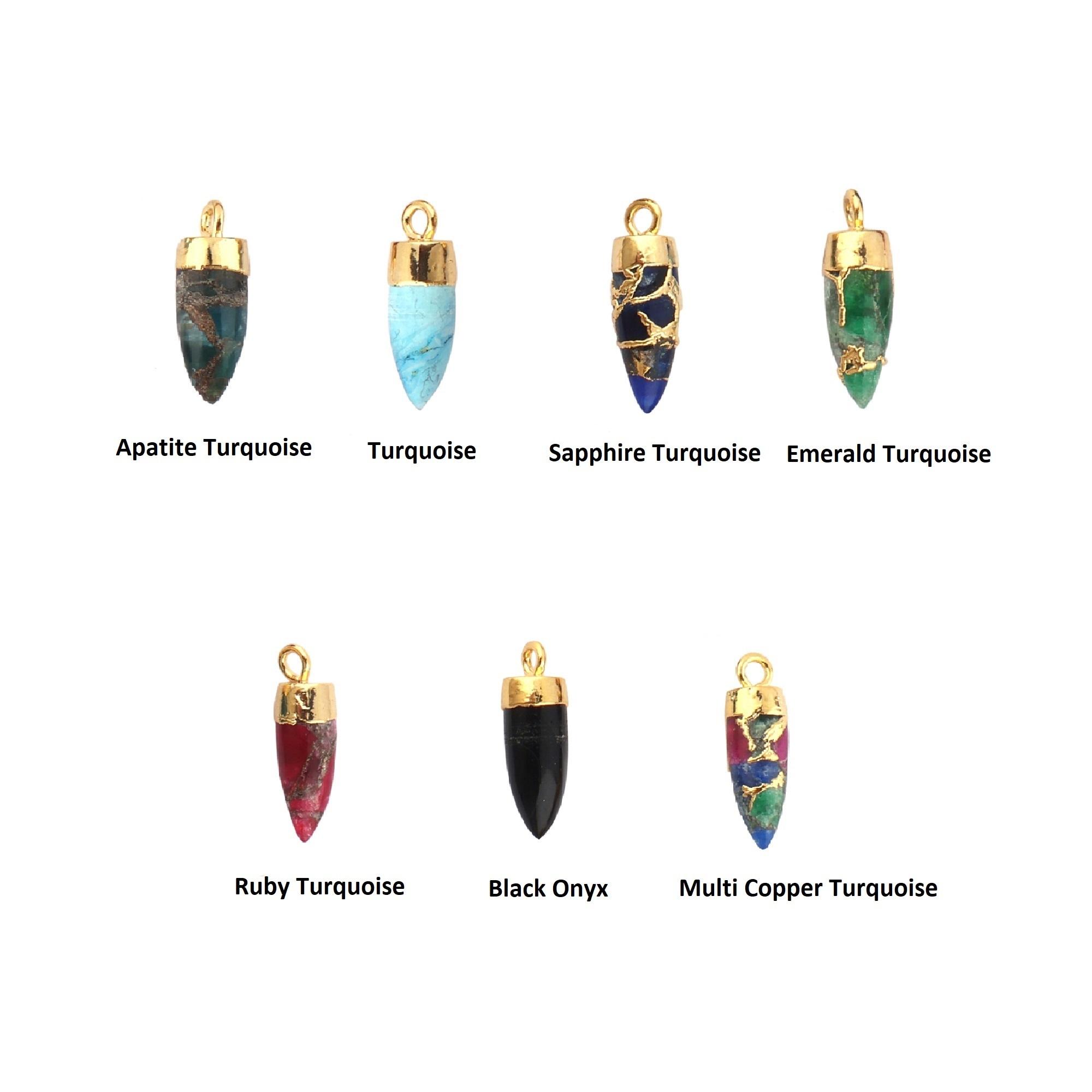 Bleu Saphir Cuivre Turquoise