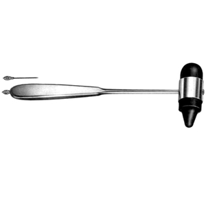 Marteau de percussion médical en acier inoxydable, construction professionnelle haute résistance, poignée confortable, réutilisable, diagnostic des réflexes - Product Image 5