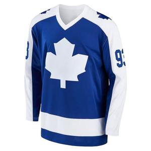 Vente en gros pas cher de haute qualité Toronto Hockey sur glace cousu maillot imprimé top vente américain toutes les équipes nouveaux maillots de sport - Product Image 6