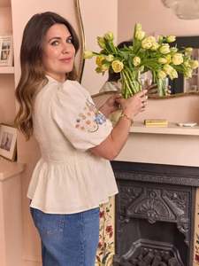 เดรสมินิปักพู่ชุดเดรสวินเทจแขนสั้นเดรสชิ้นเดียว2025ขายดีเสื้อเบลาส์ปักลายยูเครน - Product Image 3