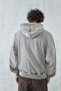 Sweat-shirts à capuche pour hommes, nouvelle mode, effet délavé, qualité supérieure, 100% coton respirant, écologiques, personnalisables (logo/couleurs), tendance, prix OEM compétitif - Product Image 5