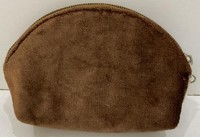 Bolsa de Maquillaje de Terciopelo Bordada a Mano con Logotipo Personalizado, Mini Bolsa de Almacenamiento de Maquillaje Moderna y Lujosa, Multifuncional, con Cierre, para Dormitorio, Viajes