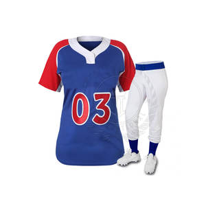 Conjuntos de Uniformes de Softbol Extra Grandes para Mujer, Transpirables, Más Vendidos, Diseño Personalizado - Product Image 4