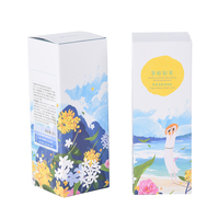 Boîte en carton personnalisée pour gommage corporel et crème solaire, emballage en papier couleur, boîtes de produits personnalisées, petites boîtes d'emballage