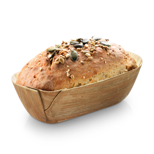 Durable 7 \ "X 3 \" Oval de cerámica y porcelana Cuenco para servir 5 cm de profundidad Desechable y biodegradable para uso en cocina y restaurante - Product Image 1