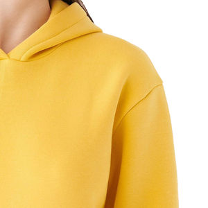เสื้อฮู้ดผู้หญิงแขนยาวคอปกตั้งดีไซน์ไหล่เสื้อลำลองแนวสตรีทระบายอากาศได้ดีเป็นมิตรกับสิ่งแวดล้อมสำหรับฤดูหนาว - Product Image 5