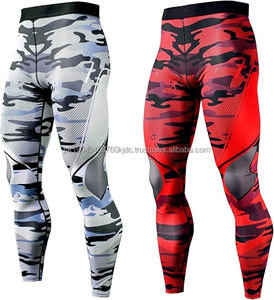 กางเกงรัดรูปยูนิเซ็กซ์สำหรับ MMA เลกกิ้ง No-Gi Grappling Spats กางเกง BJJ ผ้ารัดรูป น้ำหนักเบา ระบายอากาศได้ดี ผลิตจากผ้าสแปนเด็กซ์/โพลีเอสเตอร์ - Product Image 1