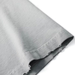 Camiseta de algodón Sun Fade para hombre con colores lavados y textura suave Camiseta de efecto lavado para hombre con acabado Sun Fade - Product Image 4