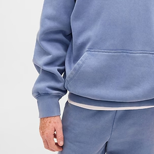 เสื้อฮู้ดเด็กผู้ชายแบบสวมหัว ไหล่ตก พร้อมออกแบบโลโก้ตามสั่ง สำหรับผู้ซื้อจำนวนมาก ราคาถูก/ แขนยาวและกระเป๋าจิงโจ้ - Product Image 3