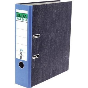 ELBA Rado Klassik 80mm DIN <b>A4</b> Binder Cardboard File <b>Folder</b> with Outer Paper and Inner Cardboard Lamination - Product Image 1