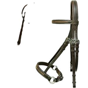 Brida lateral para Senderos multiusos de cuero marrón English Horse - Product Image 1