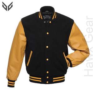 Veste en cuir chauffante en tissu de laine sur mesure pour hommes, mode décontractée confortable à capuche, style de rue direct d'hiver au Pakistan - Product Image 1