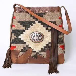 New Real Handmade Tooled Aztec Leather Tote Bags Women Stylish Shopping Bag Elegant Vintage Style Perfect Accessory Shopping Bag