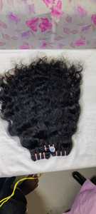 ผมต่อแบบไม่ผ่านกระบวนการผมชาวอินเดียผมหยิกเป็นลอนธรรมชาติ - Product Image 2