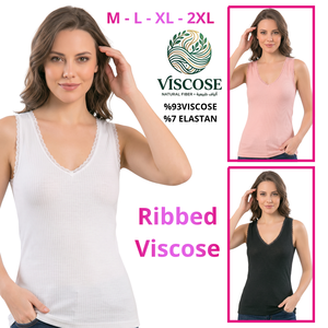 Women Vintage <b>Knitted</b> Ribbed V Neck Tank <b>Top</b> <b>Sleeveless</b> Solid Casual Viscose Camisole <b>Tops</b> - Product Image 1