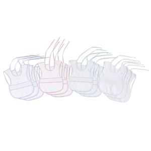 BIB de punto de cruz 20x35 para bebés y niños para comer - Product Image 1