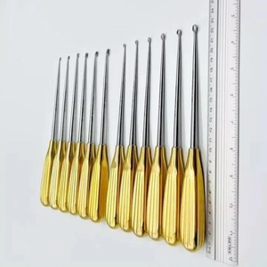 อุปกรณ์ขูดกระดูกและกระดูกแบบชุด12ชิ้นของใหม่ที่ได้รับการรับรองจาก CE - Product Image 1