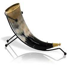 viking horn for historical costume accessories viking drinking horn with smooth interior for home decor at cheap price - Product Image 3