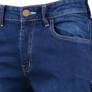 Jeans en denim de style designer pour homme, respirants, à séchage rapide, avec genoux côtelés pour une protection accrue, pour motards - Product Image 5