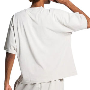 Impreso personalizado para Camiseta de cuello Bambú/Mezcla de algodón Tela de lona Transpirable Ecológico Uniforme de manga corta Fábrica OEM - Product Image 4