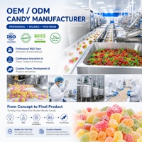 Groothandel Op Maat Veganistisch Zweeds Snoep, Halal Gummy Snoepjes, Gelatinevrije Zachte Snoepjes-Vis