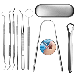 Kit Dental Médico 3 en 1 - Juego de Instrumentos Quirúrgicos Manuales de Alta Calidad con Espejo Bucal, Pinzas y Sonda, Precio Económico, OEM Personalizado - Product Image 2