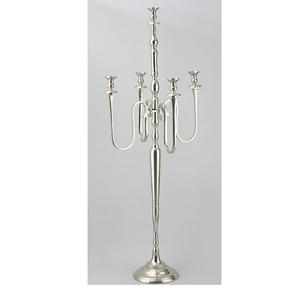 Candelabro de 5 Brazos Más Vendido, Portavelas de Aluminio con Acabado Negro para el Hogar, Bodas, Eventos, Fiestas, Candelabro de Pie - Product Image 2