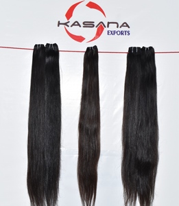 Wholesale Double-Drawn Raw Indian Human Hair <b>Extensions</b> Cuticle Aligned Weaving Unprocessed Wave Style <b>Cheap</b> Chemical Processing - Product Image 3