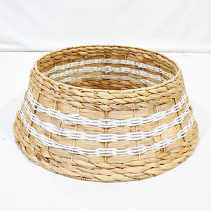 Artex Dong Thap Water Hyacinth Christmas <b>Tree</b> <b>Stand</b> Base Handmade Durable Holiday Decor - Product Image 3