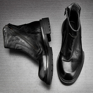 Chaussures de bureau en cuir véritable pour hommes avec semelle extérieure résistante à l'usure et semelle intérieure respirante, chaussures formelles - Product Image 4