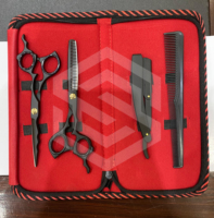 Kit de coupe de cheveux professionnel SUNSTAR IMPEX, acier inoxydable de haute qualité, taille et couleur personnalisables, outil durable avec logo OEM
