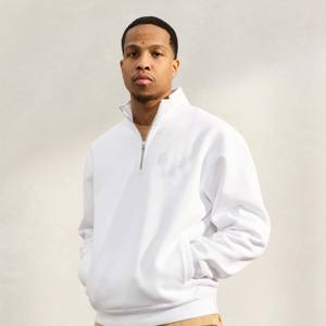 เสื้อสวมหัวขนแกะซิปไตรมาสสำหรับผู้ชายใส่สบายและอบอุ่นเหมาะสำหรับชุดลำลองและกิจกรรมกลางแจ้ง - Product Image 4